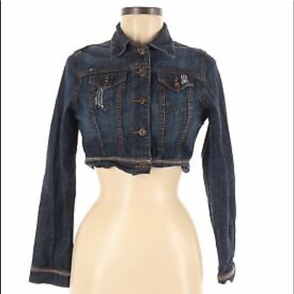 Crop Top Denim Jacket
